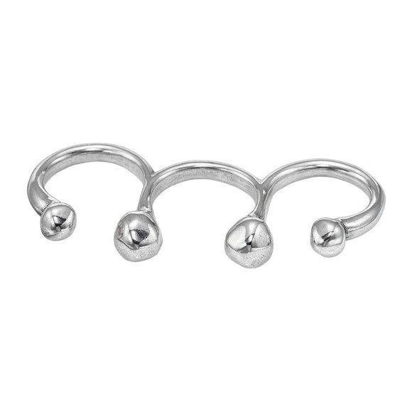 NWT UNO De 50 Mary-Three Knuckle Ring - Picture 5 of 8